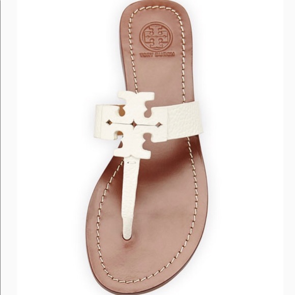 Tory Burch Shoes - Tory Burch Moore logo leather sandals
